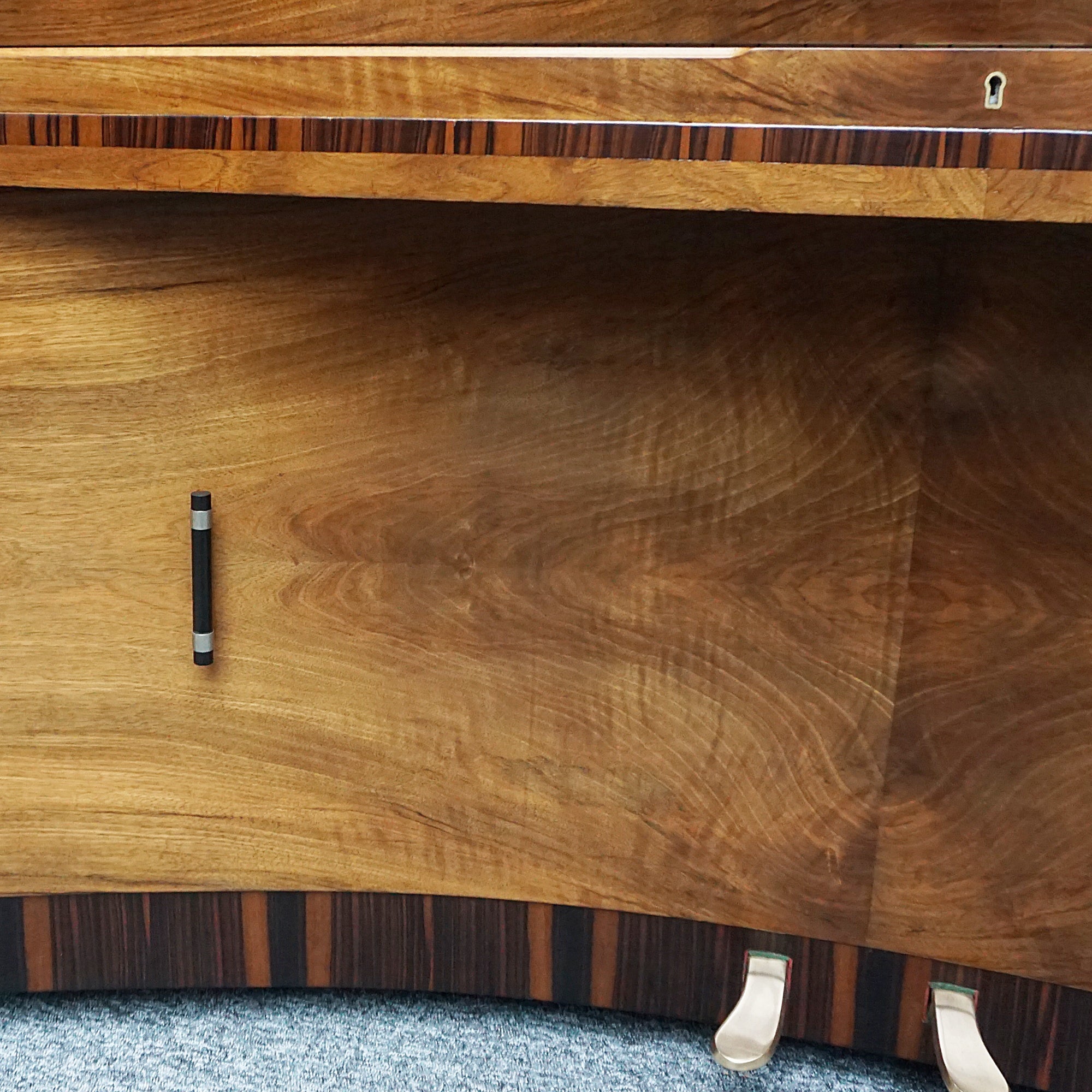 Original 1930's Art Deco Walnut Mini Piano - Jeroen Markies Art Deco