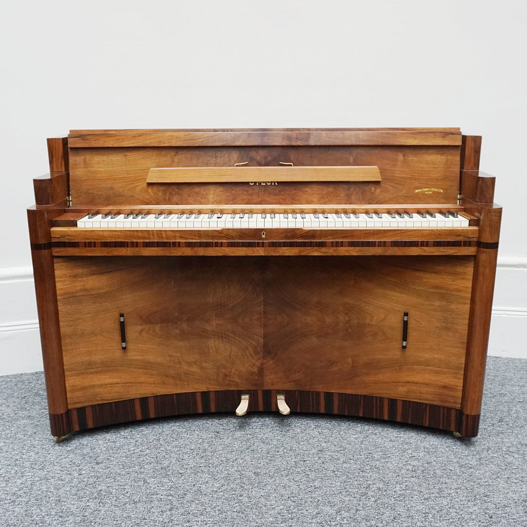 Original 1930's Art Deco Walnut Mini Piano - Jeroen Markies Art Deco