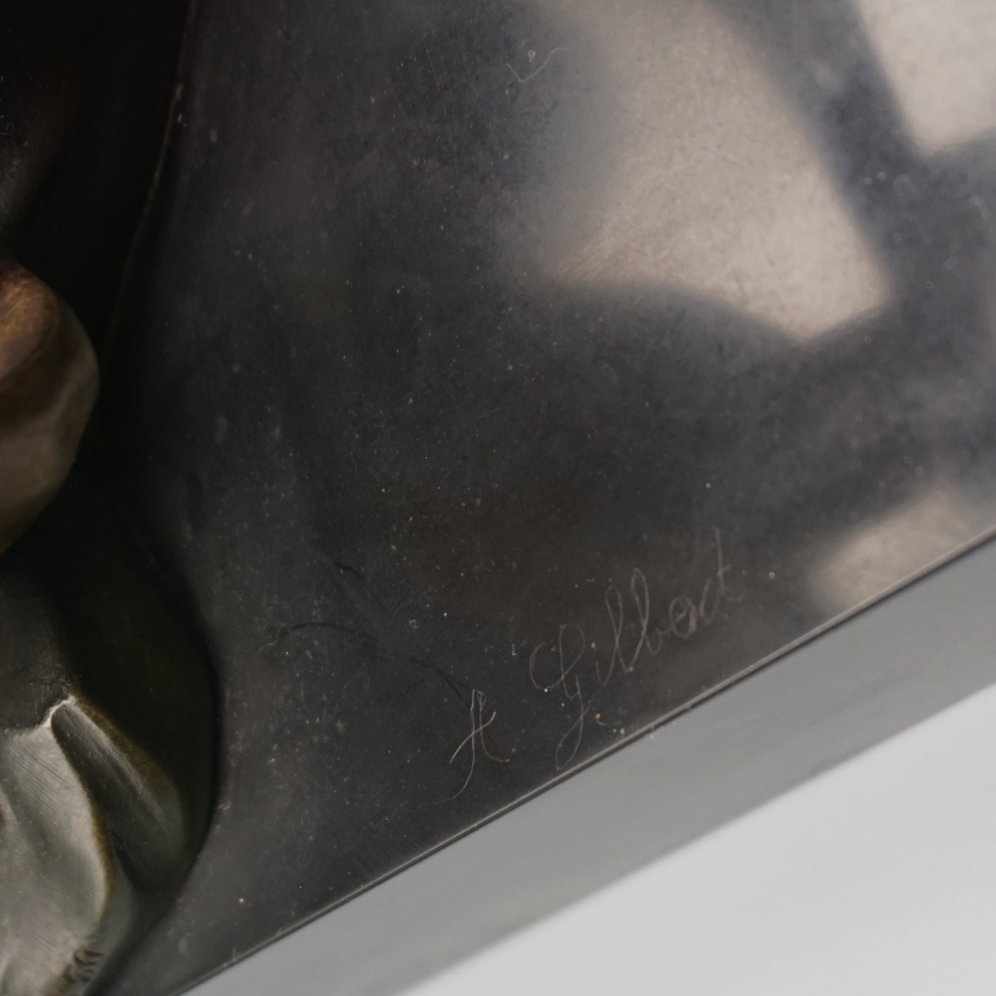 'Sleep of the Pierrot' Art Deco Bronze Sculpture by Alfred Gilbert - Markies Antiques Ltd