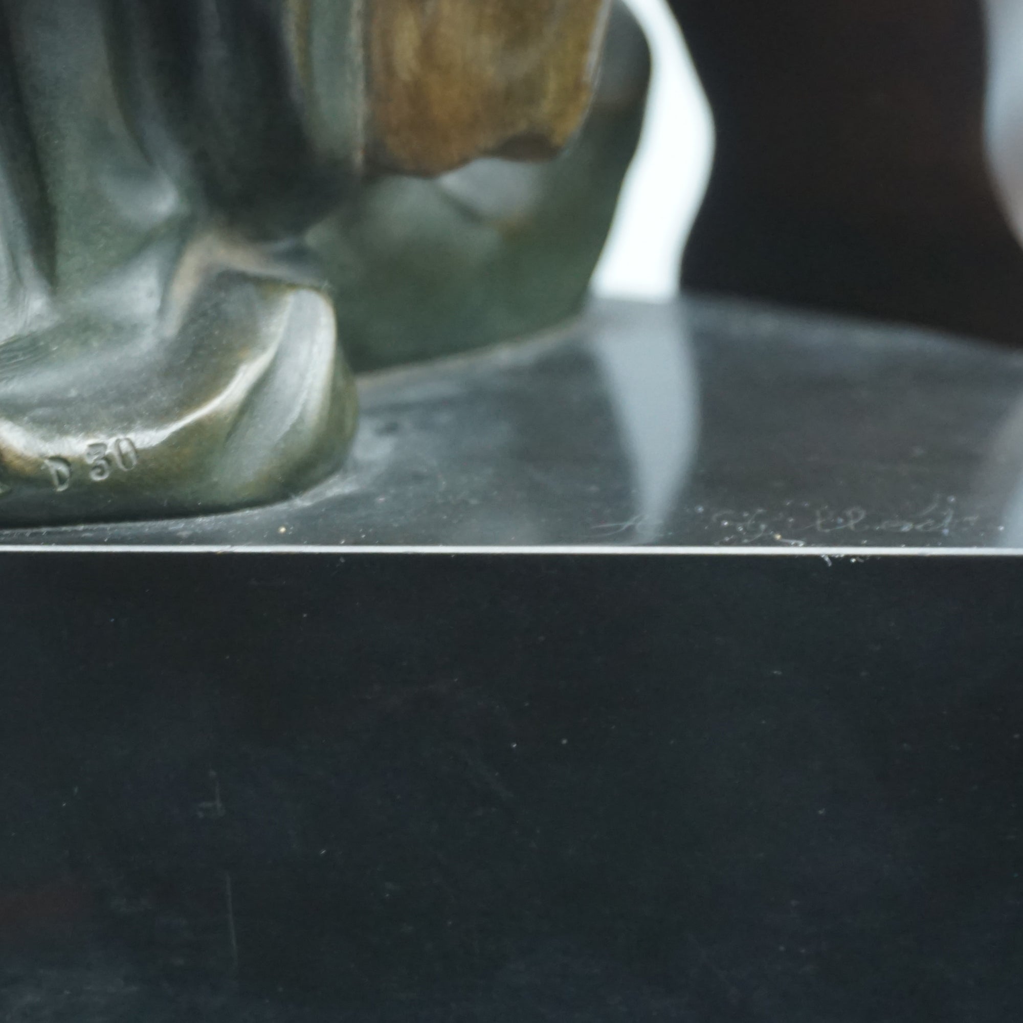 'Sleep of the Pierrot' Art Deco Bronze Sculpture by Alfred Gilbert - Markies Antiques Ltd