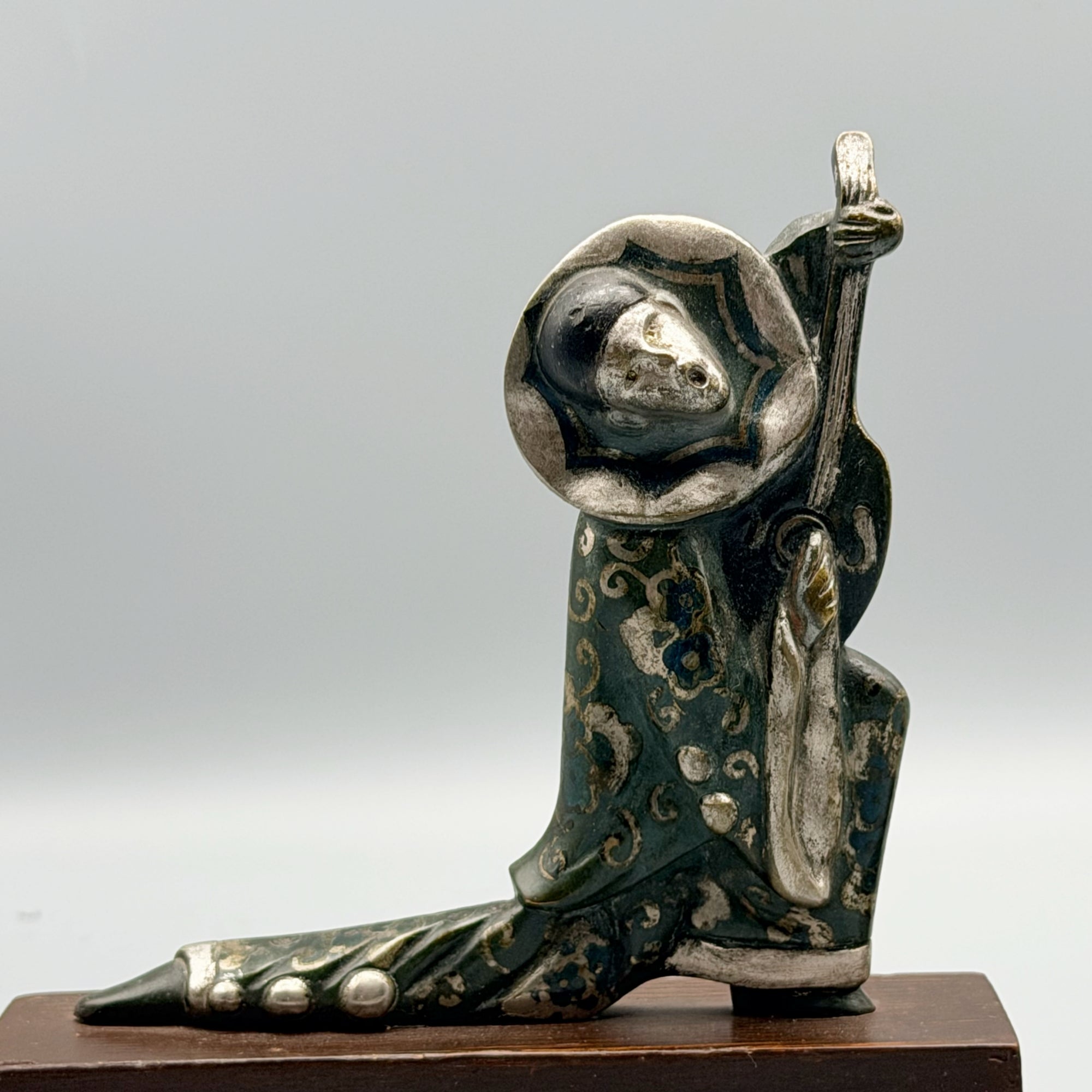 Art Deco Pierrot and Pierrette Bookends - Markies Antiques Ltd