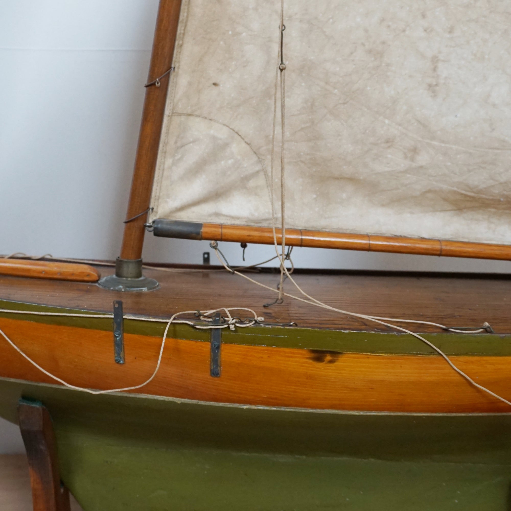 Large 19th Century Pond Yacht