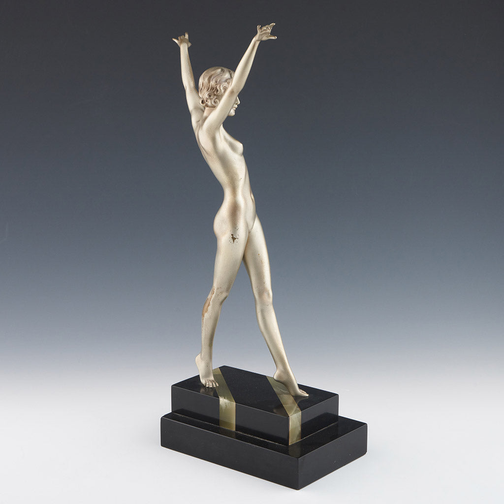 Ferdinand Preiss - Original Art Deco Bronze Preiss Sculpture - Nude Female Bronze Sculpture - Jeroen Markies Art Deco