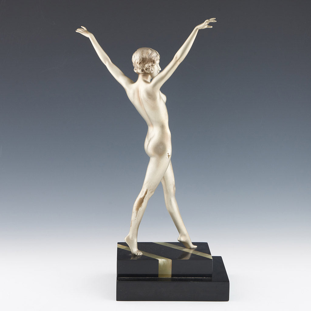 Ferdinand Preiss - Original Art Deco Bronze Preiss Sculpture - Nude Female Bronze Sculpture - Jeroen Markies Art Deco