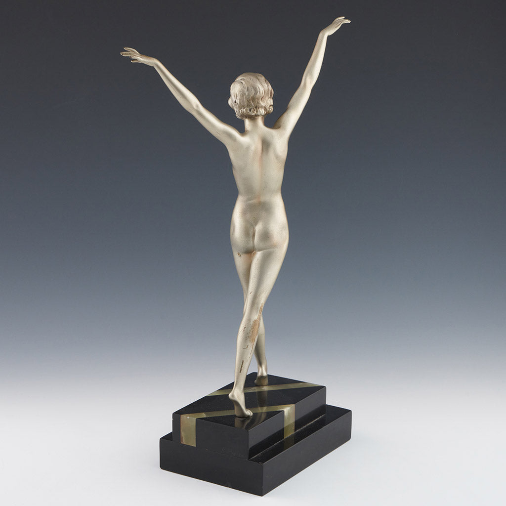 Ferdinand Preiss - Original Art Deco Bronze Preiss Sculpture - Nude Female Bronze Sculpture - Jeroen Markies Art Deco