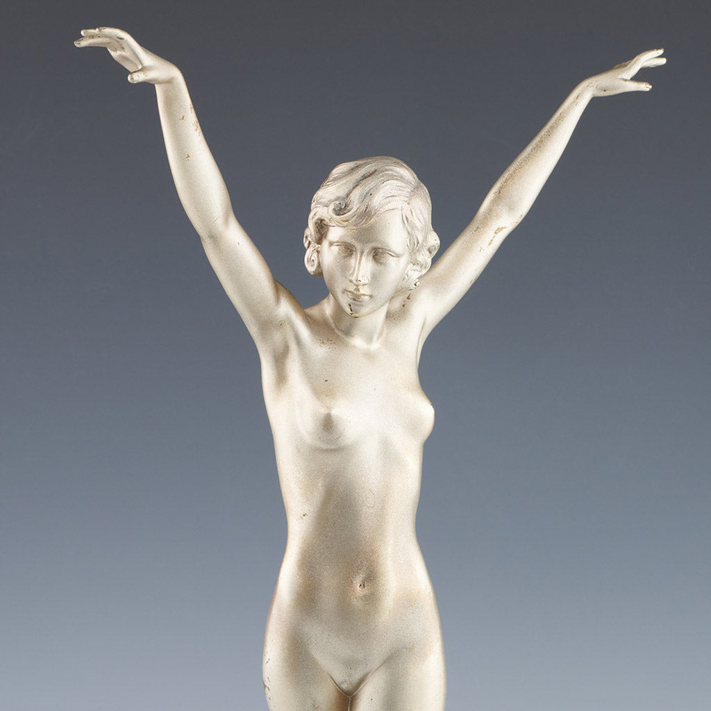 Ferdinand Preiss - Original Art Deco Bronze Preiss Sculpture - Nude Female Bronze Sculpture - Jeroen Markies Art Deco