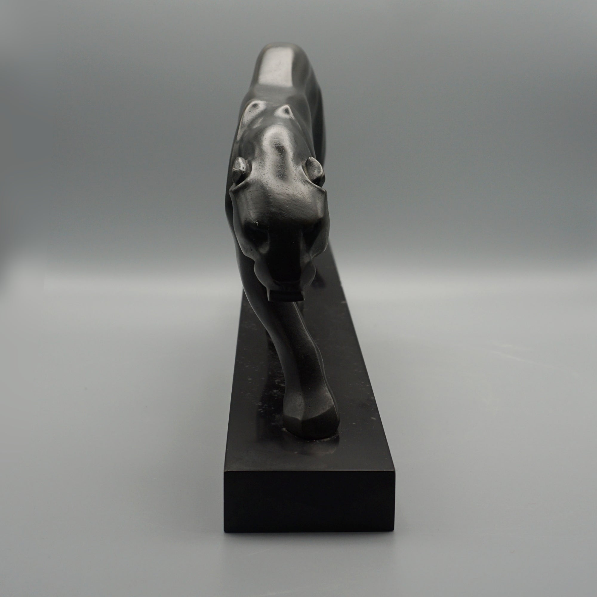 Maurice Prost 'Panthere en Marche' Striding Panther in Bronze by Maurice Prost - Markies Antiques Ltd