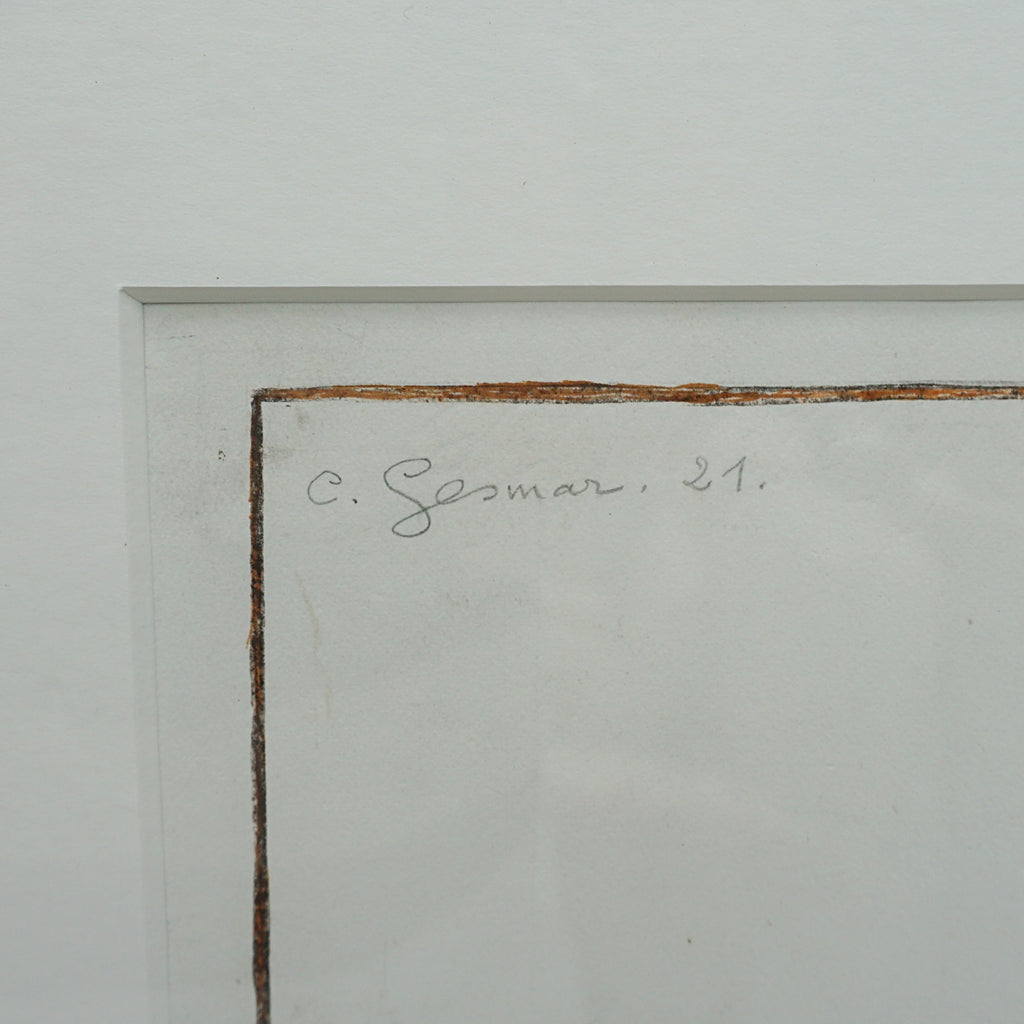 Portrait of Belgian actress Jane Marnac