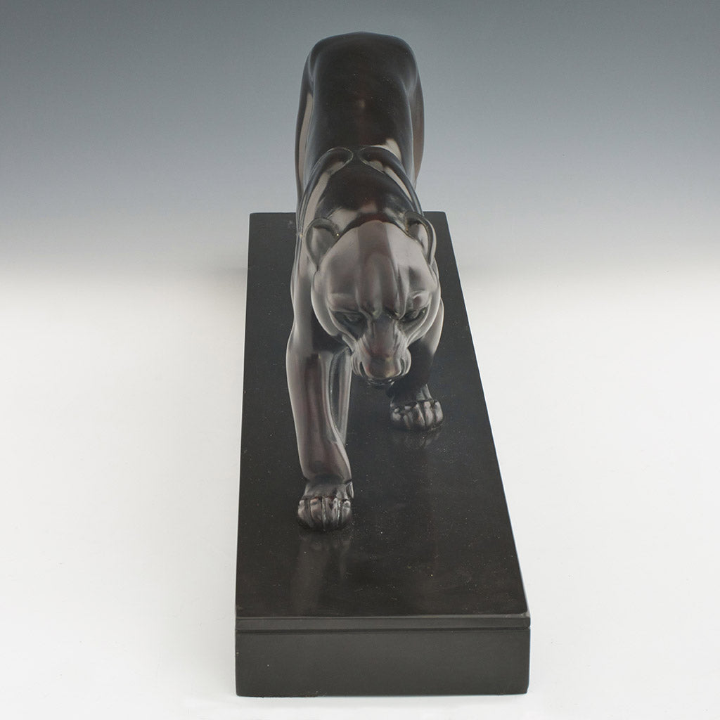 Rochard Art Deco Bronze  Panther - Jeroen Markies Art Deco