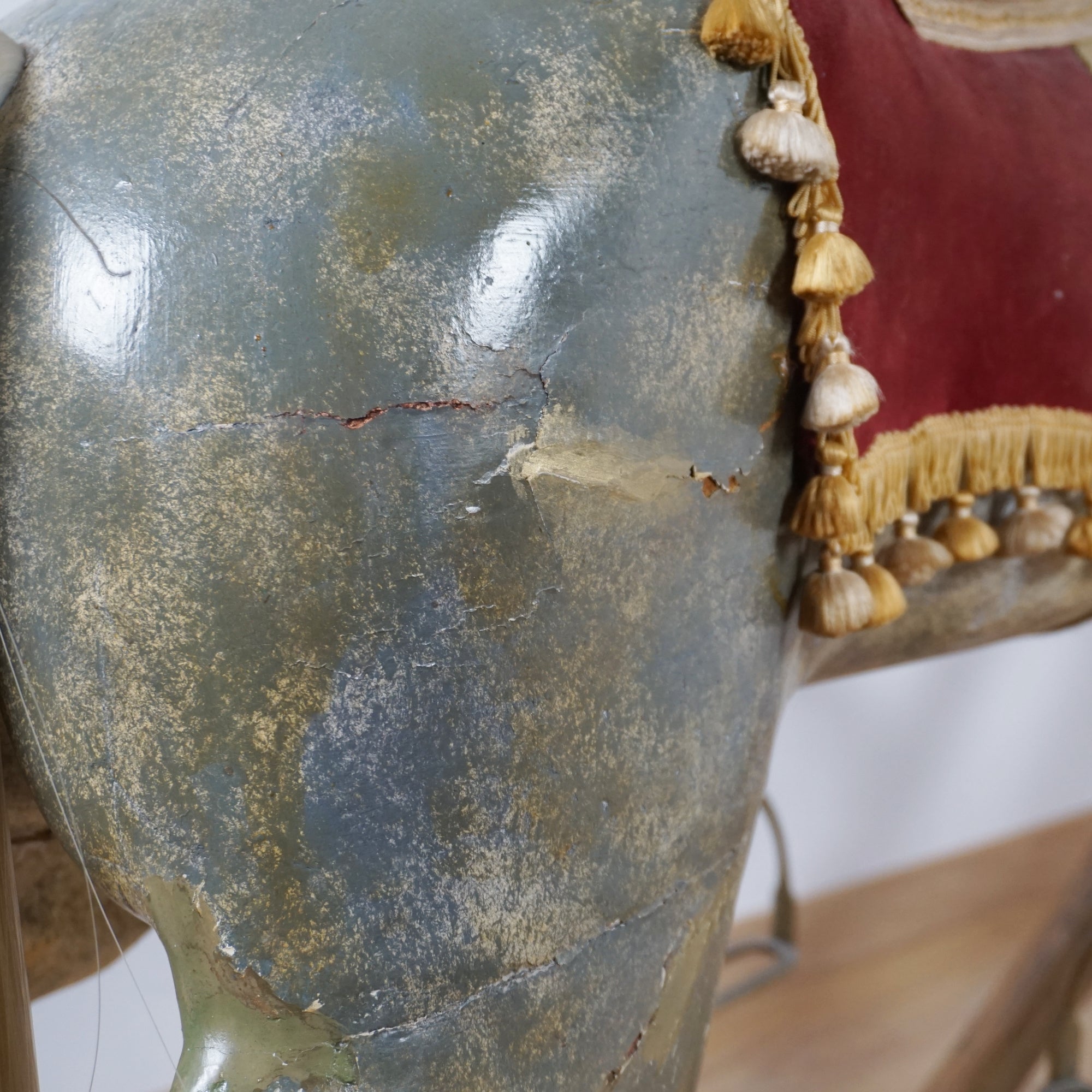 Large Early Victorian Carousel Rocking Horse