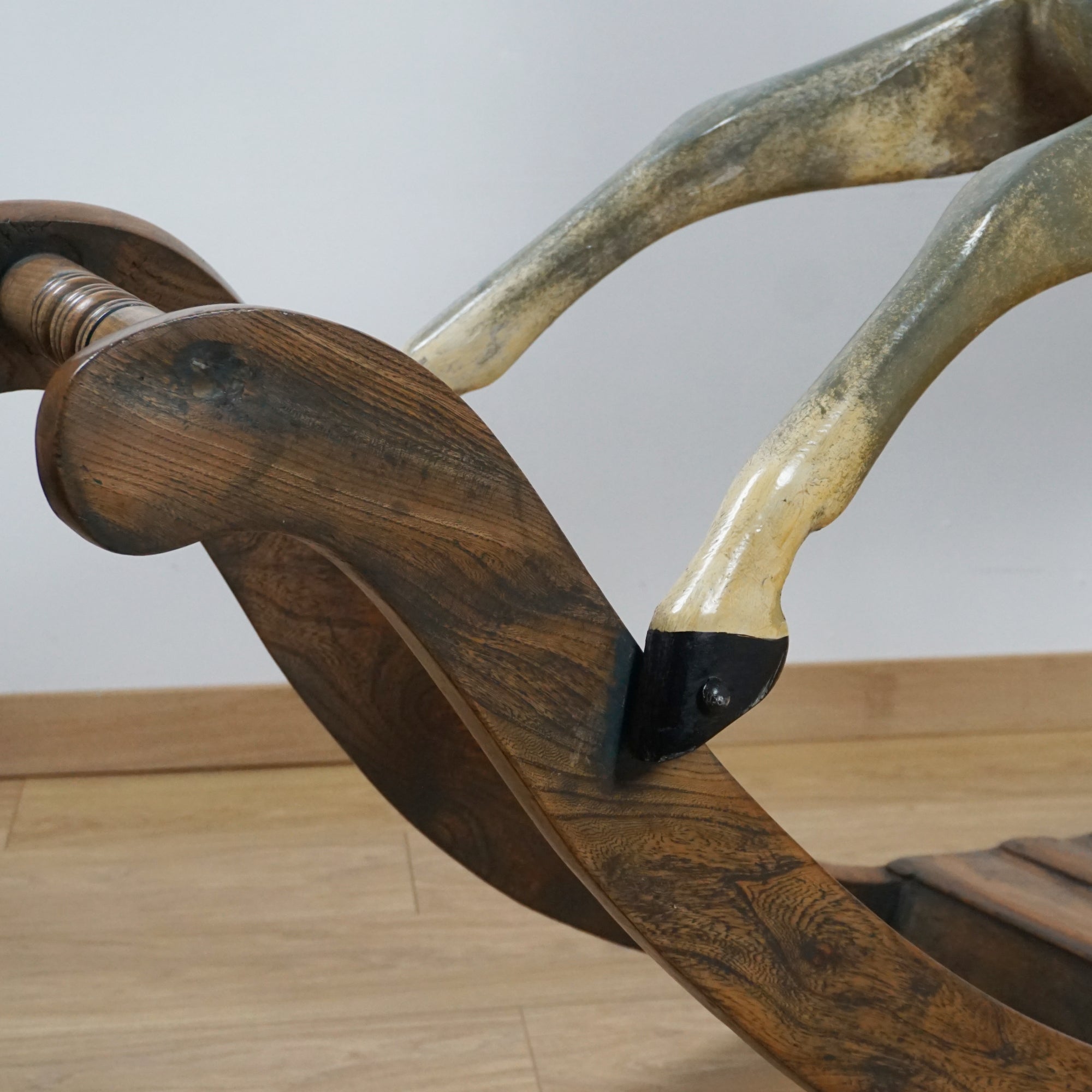 Large Early Victorian Carousel Rocking Horse