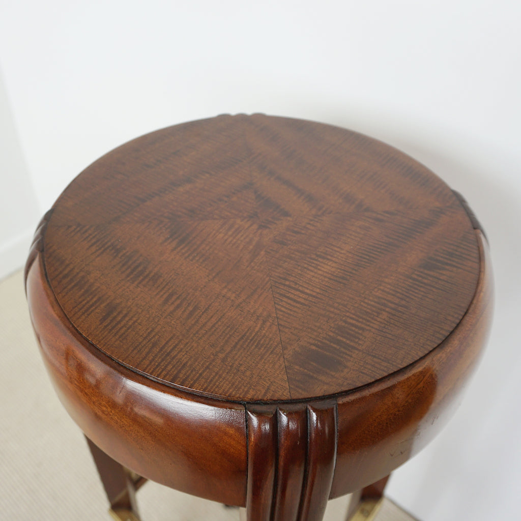 Art Deco Bar Seating, 1930s bar stalls. Solid walnut - Jeroen Markies Art Deco