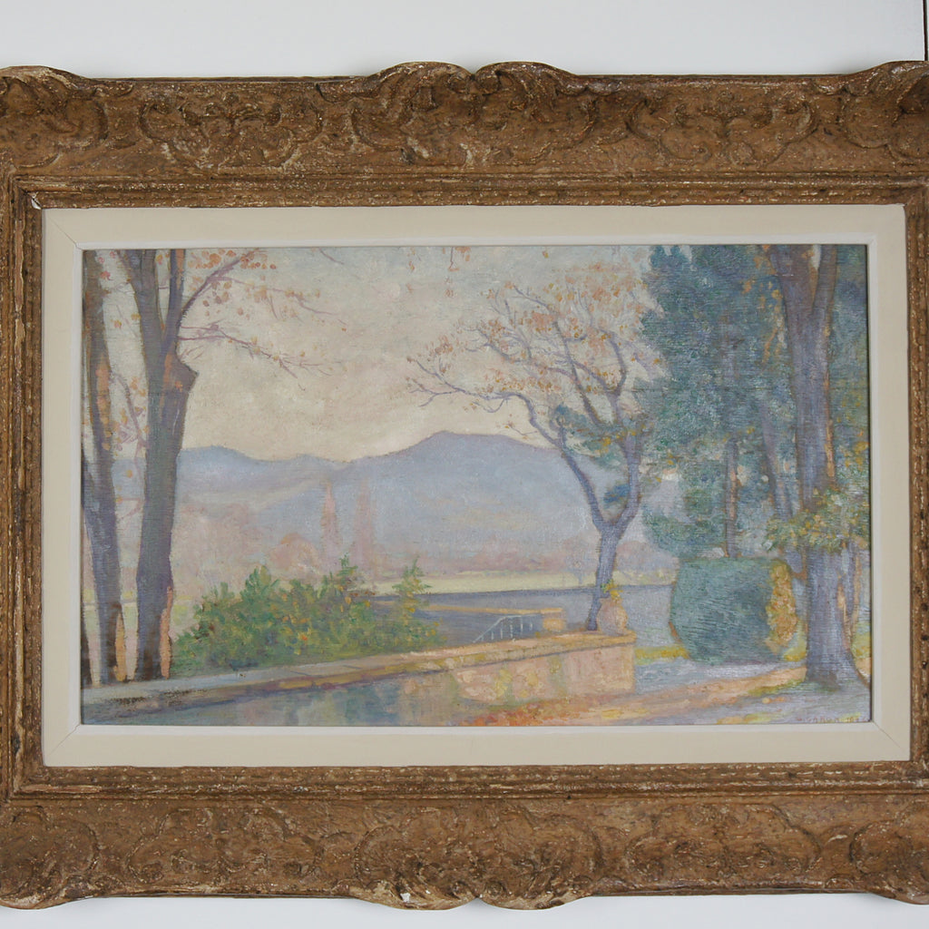 'A View from the Chateau Vinsobres'