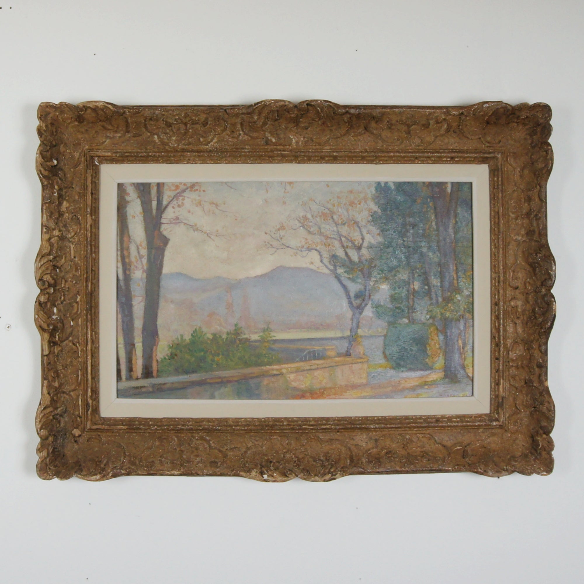 'A View from the Chateau Vinsobres'
