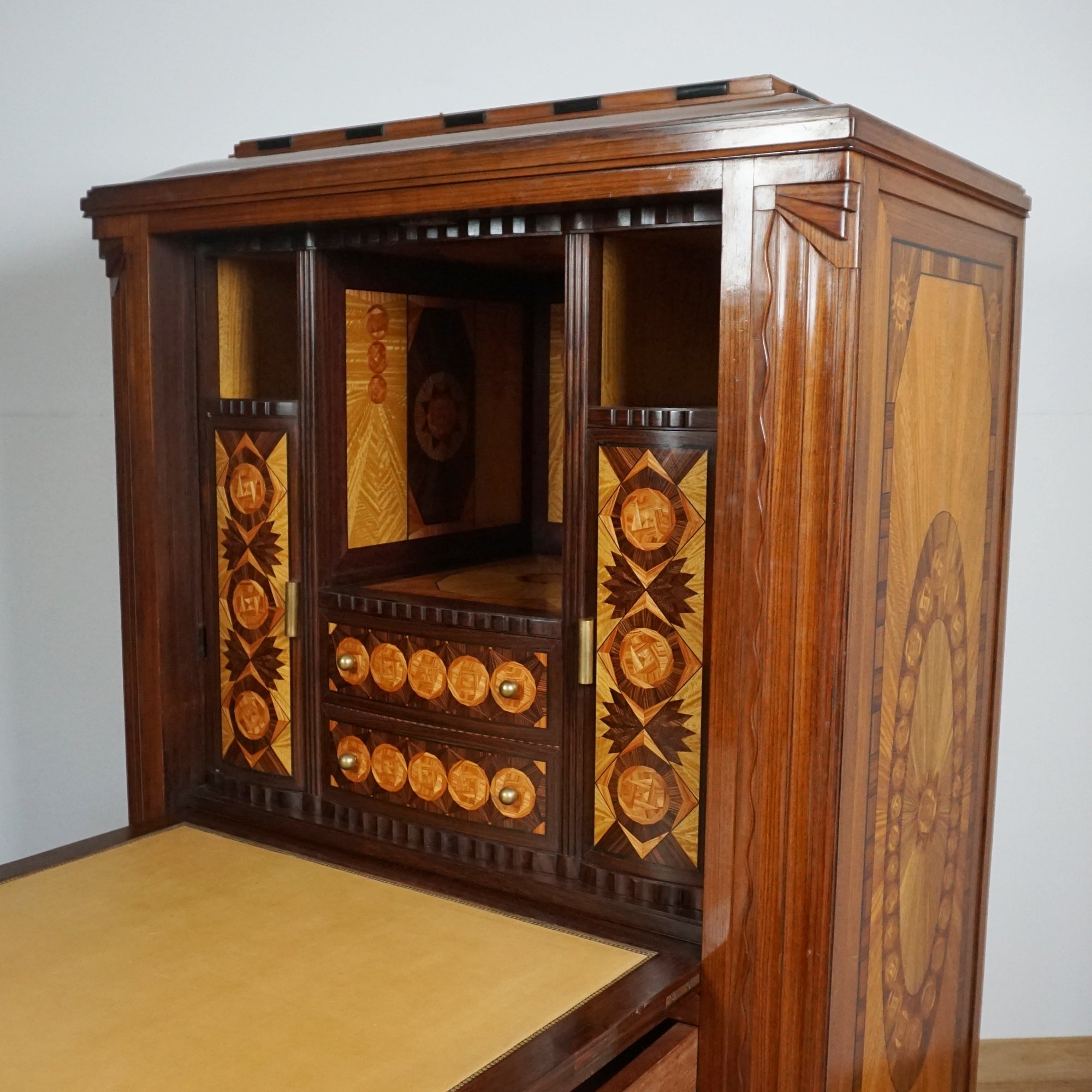 Art Deco Secretaire Cabinet