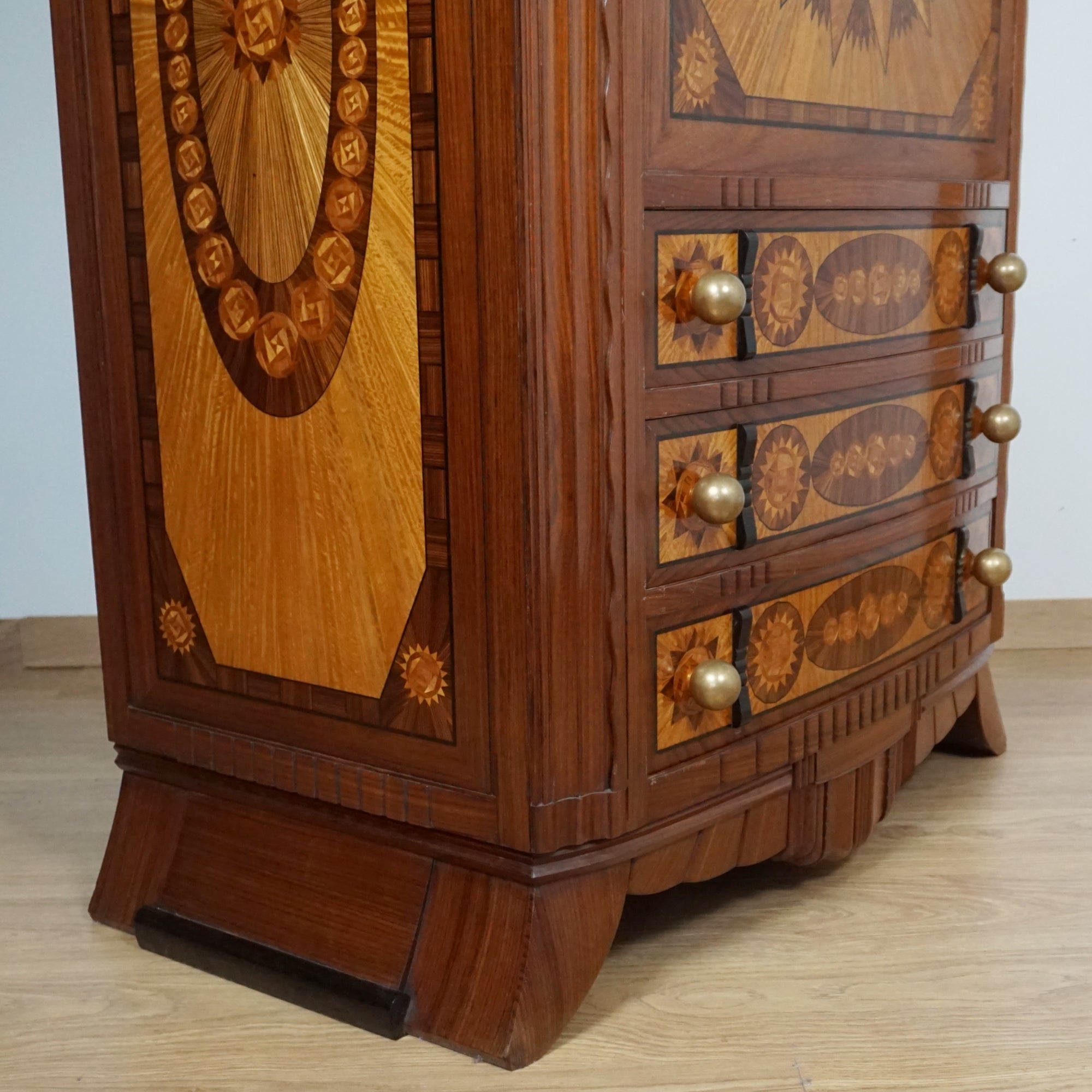 Art Deco Secretaire Cabinet