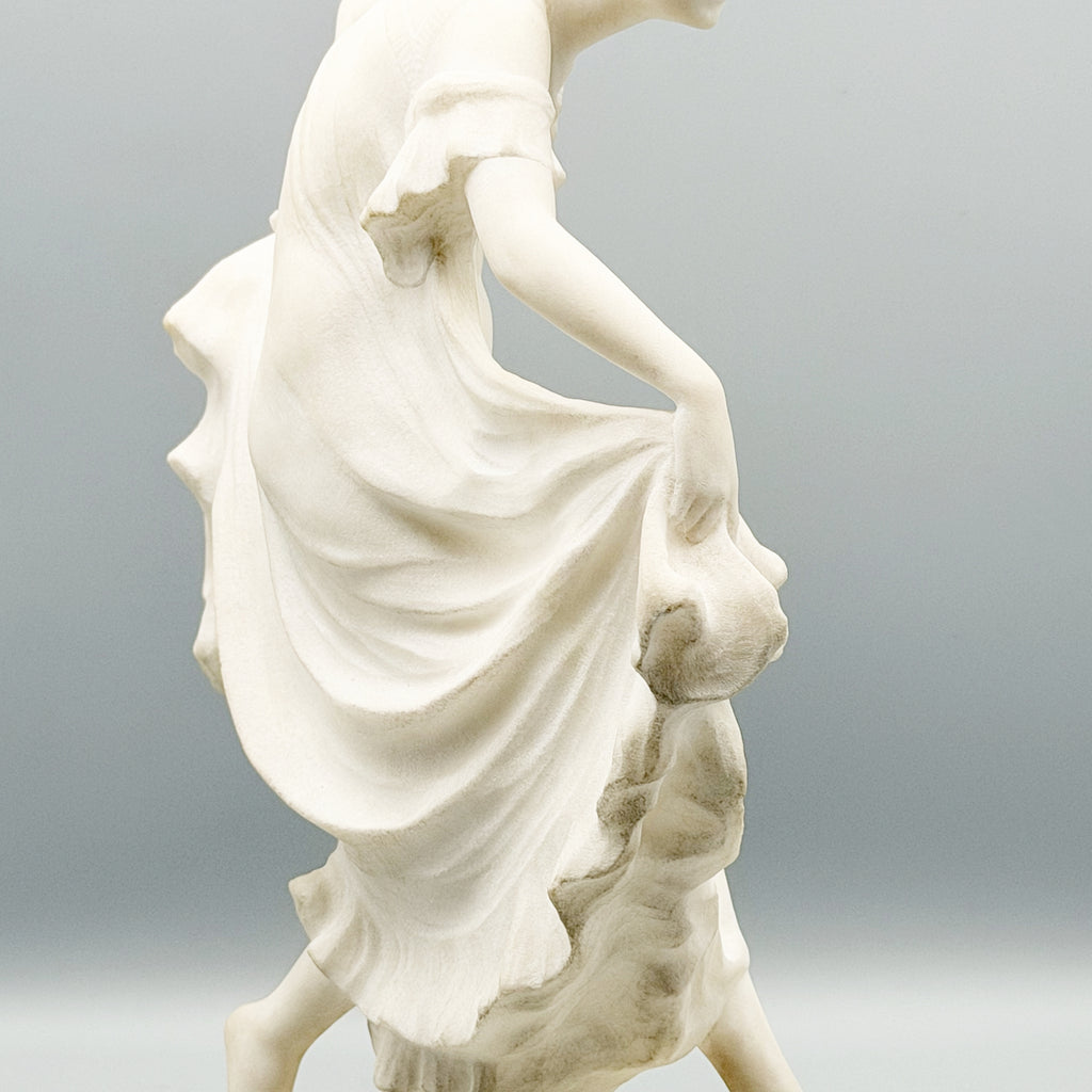 Ernst Seger Art Deco Dancing Lady in Marble - Markies Antiques Ltd