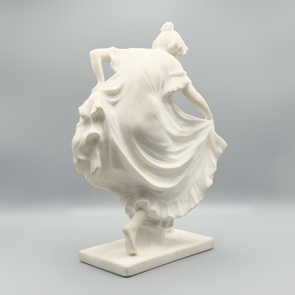 Ernst Seger Art Deco Dancing Lady in Marble - Markies Antiques Ltd