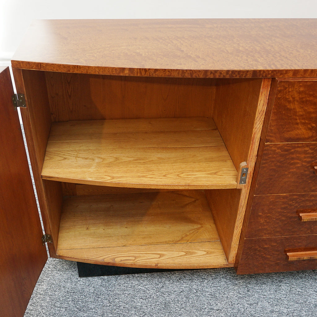 An Art Deco burr elm sideboard - Jeroen Markies Art Deco