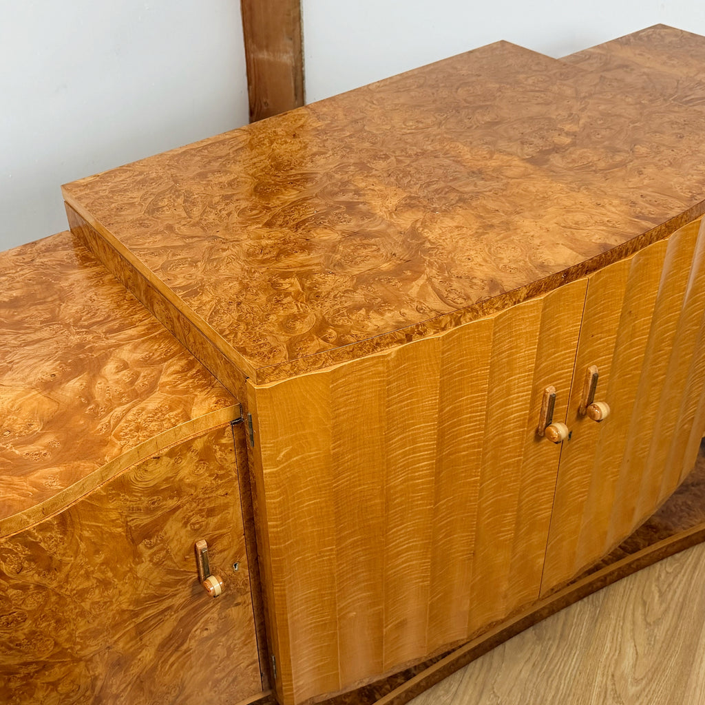 Art Deco Sideboard by Harry & Lou Epstein - Original Period Art Deco Furniture | Markies Antiques Ltd 