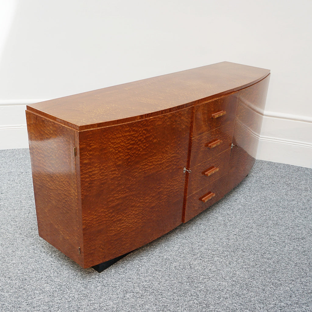 An Art Deco burr elm sideboard - Jeroen Markies Art Deco