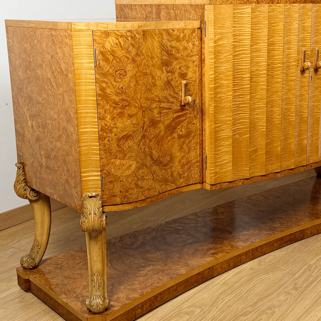 Art Deco Sideboard by Harry & Lou Epstein - Original Period Art Deco Furniture | Markies Antiques Ltd 