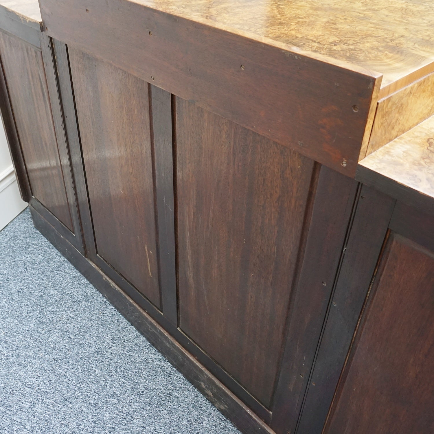 Art Deco Burr Walnut Sideboard - Original Art Deco Furniture - Jeroen Markies Art Deco