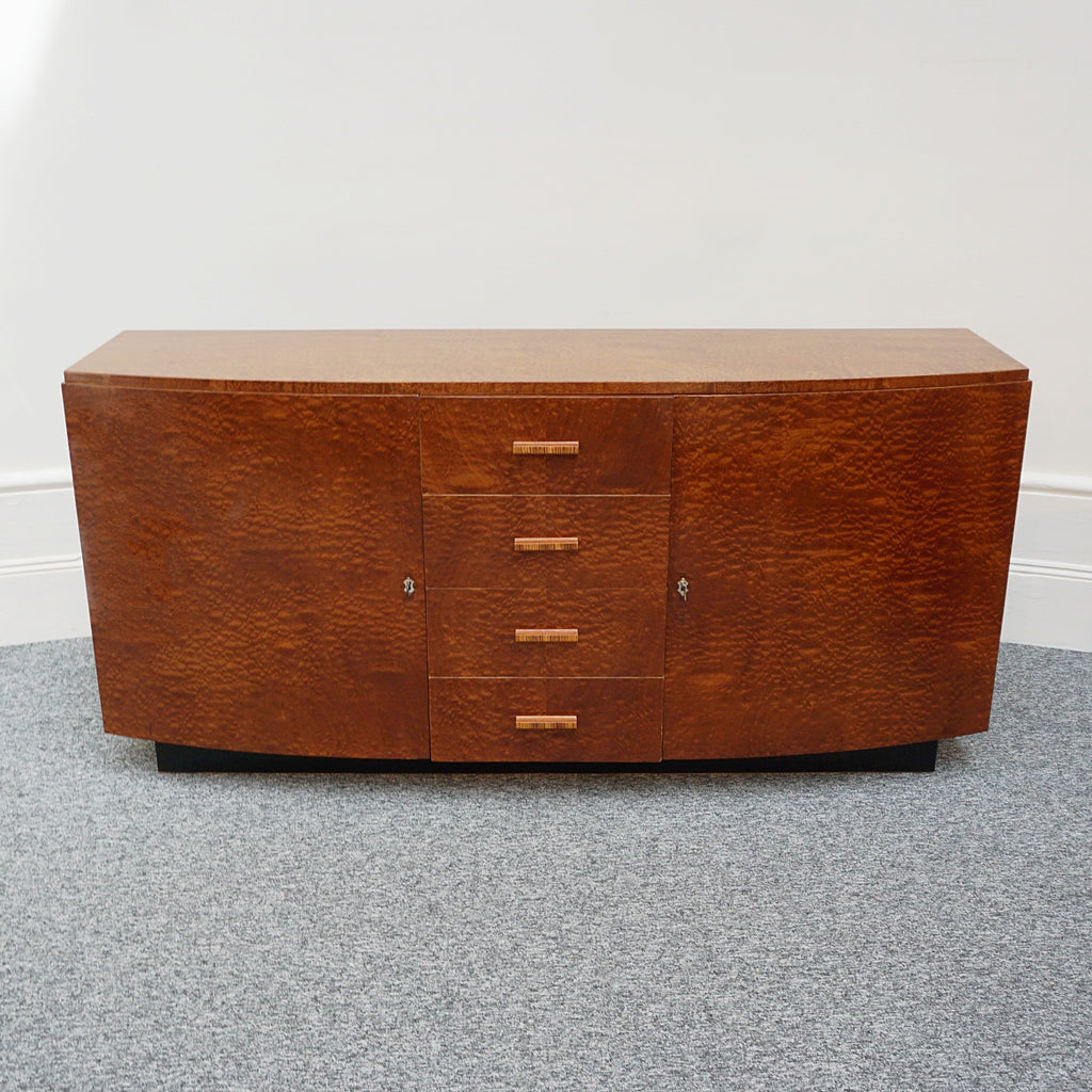 An Art Deco burr elm sideboard - Jeroen Markies Art Deco
