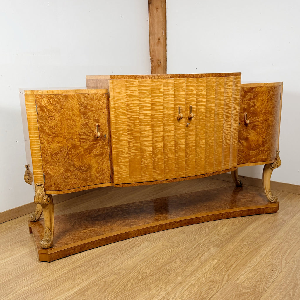 Art Deco Sideboard by Harry & Lou Epstein - Original Period Art Deco Furniture | Markies Antiques Ltd 