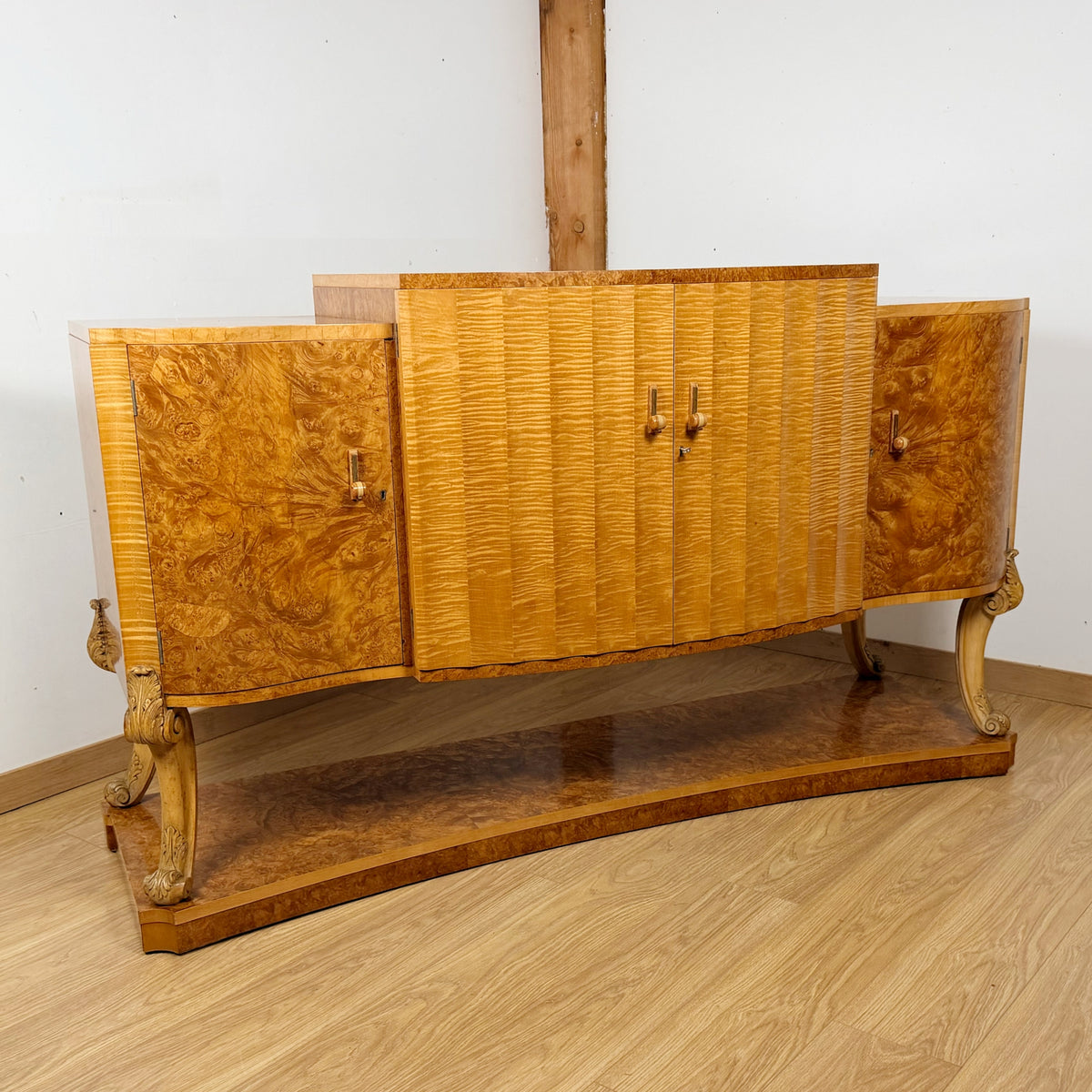 Art Deco Sideboard by Harry & Lou Epstein - Original Period Art Deco Furniture | Markies Antiques Ltd 