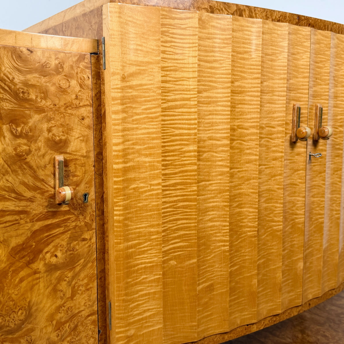 Art Deco Sideboard by Harry & Lou Epstein - Original Period Art Deco Furniture | Markies Antiques Ltd 
