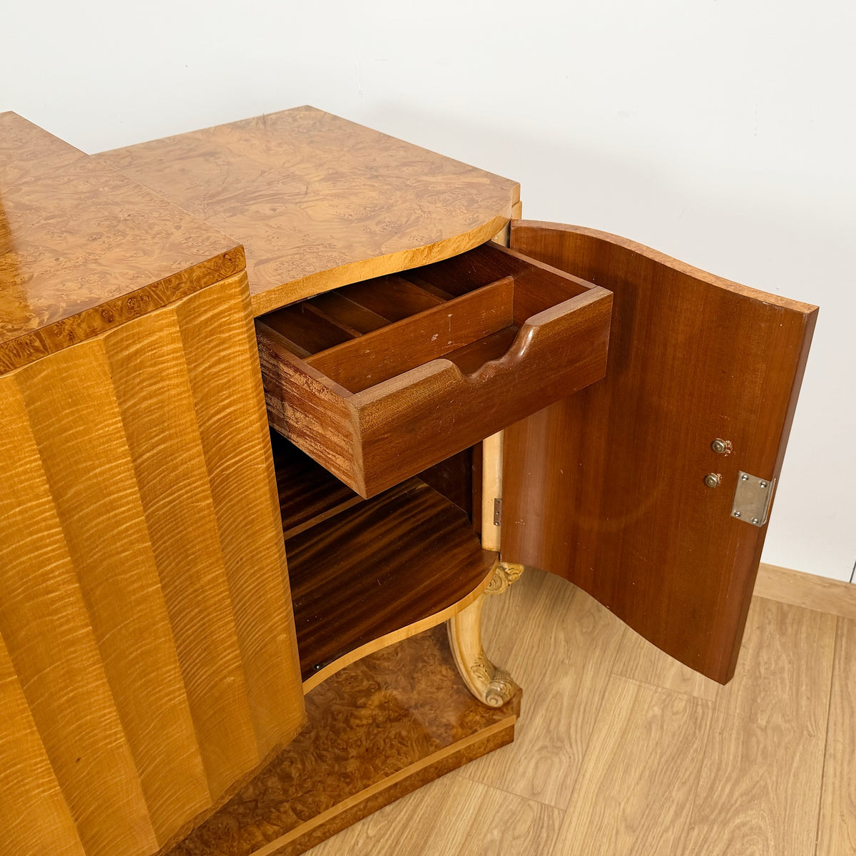 Art Deco Sideboard by Harry & Lou Epstein - Original Period Art Deco Furniture | Markies Antiques Ltd 