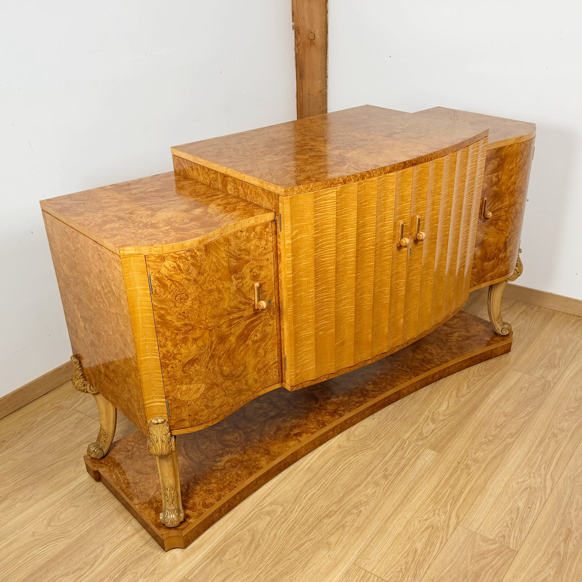 Art Deco Sideboard by Harry & Lou Epstein - Original Period Art Deco Furniture | Markies Antiques Ltd 