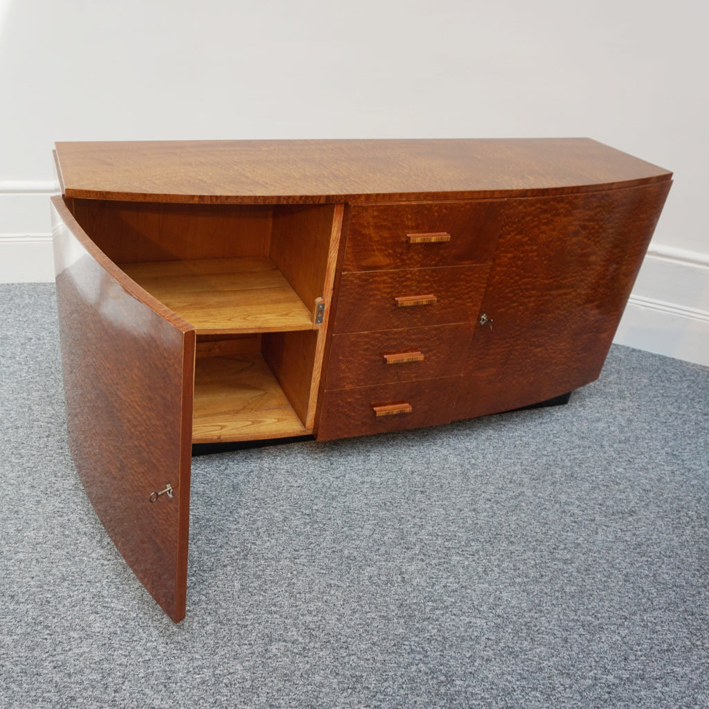 An Art Deco burr elm sideboard - Jeroen Markies Art Deco