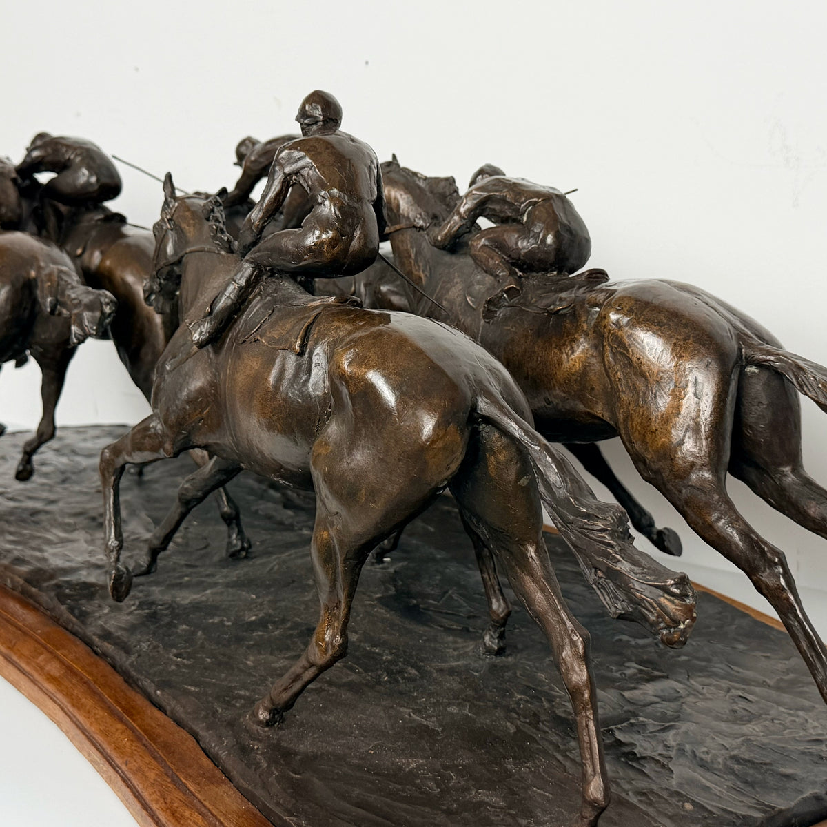 John Skeaping Racehorse Group Limited edition bronze sculpture of racehorses | Markies Antiques Ltd