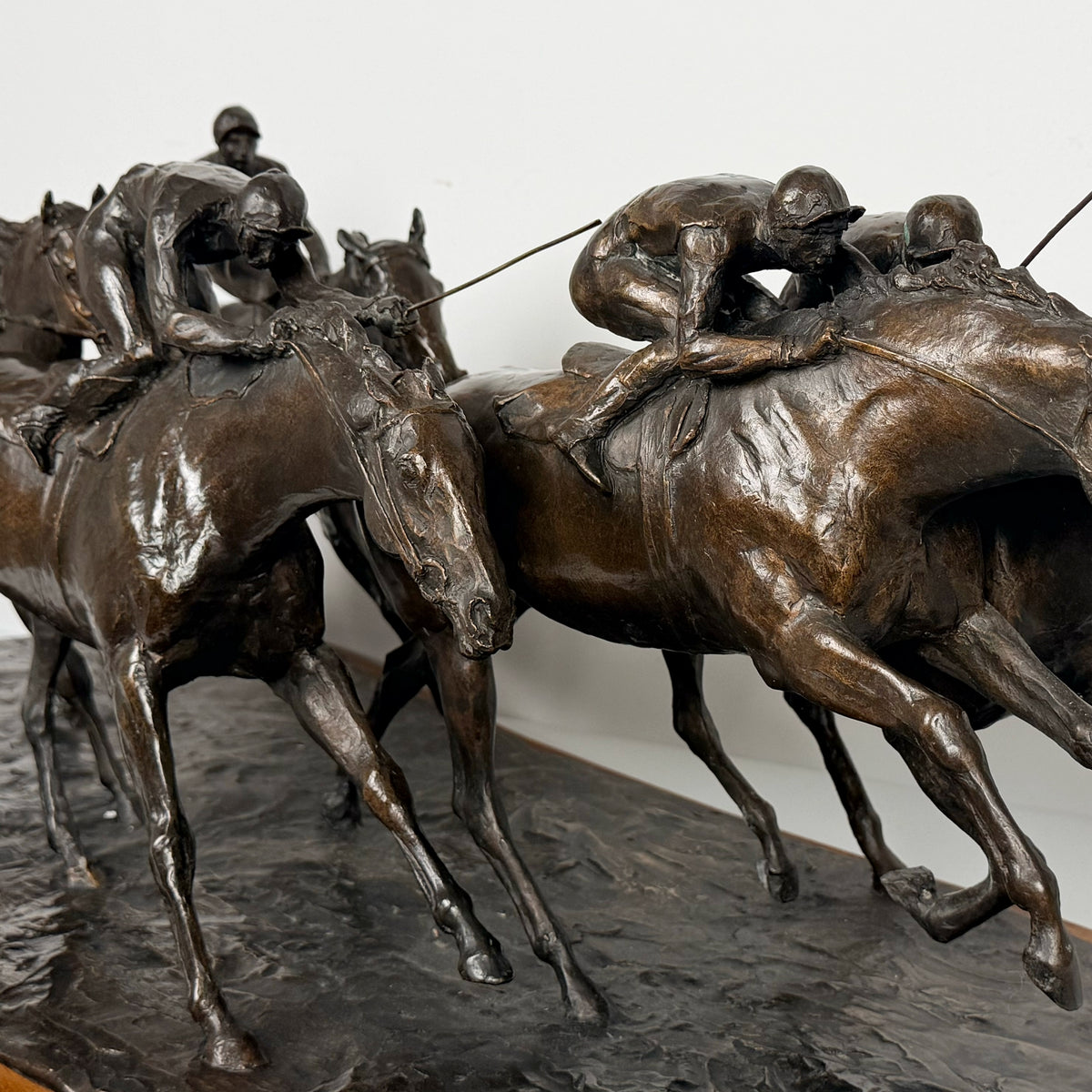 John Skeaping Racehorse Group Limited edition bronze sculpture of racehorses | Markies Antiques Ltd