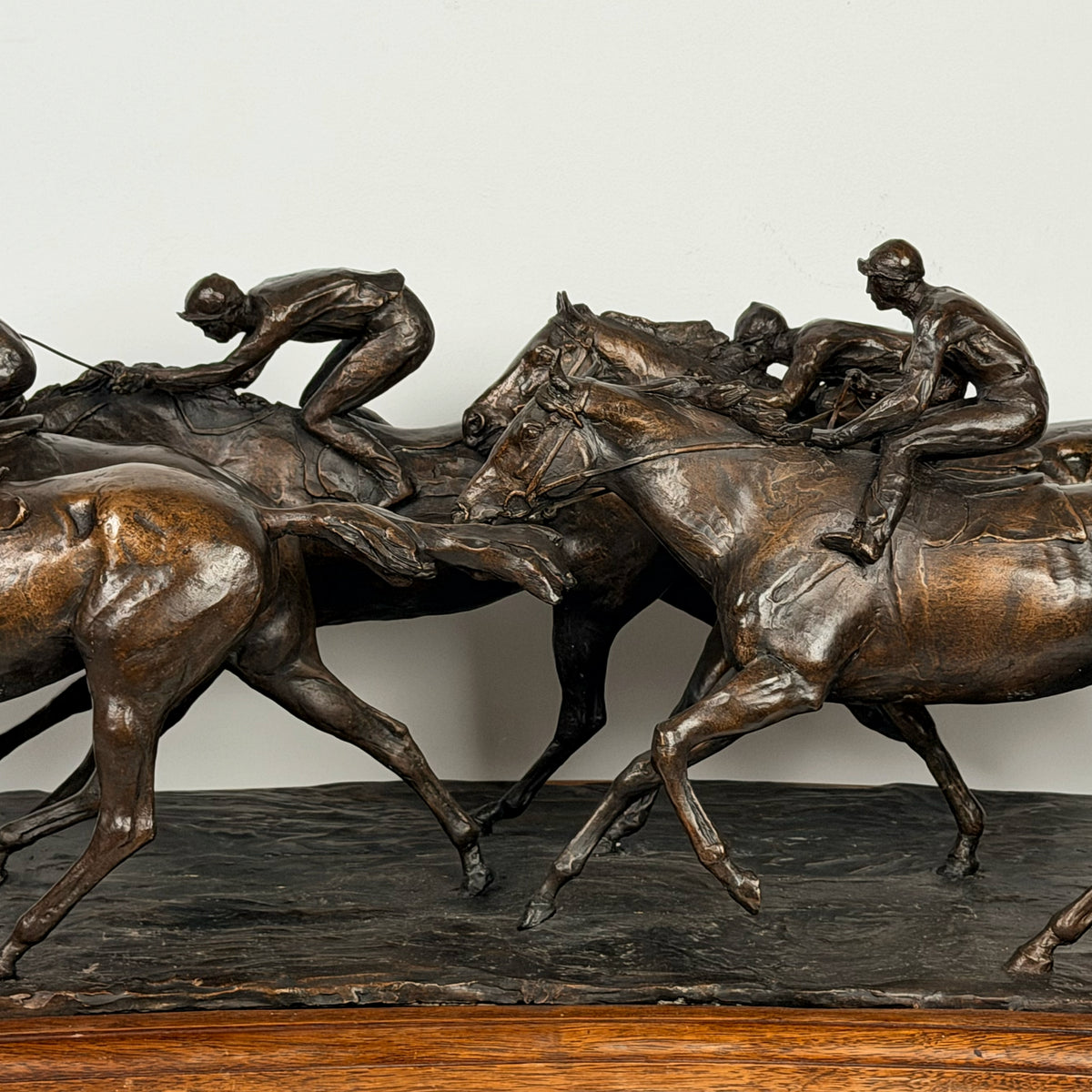 John Skeaping Racehorse Group Limited edition bronze sculpture of racehorses | Markies Antiques Ltd