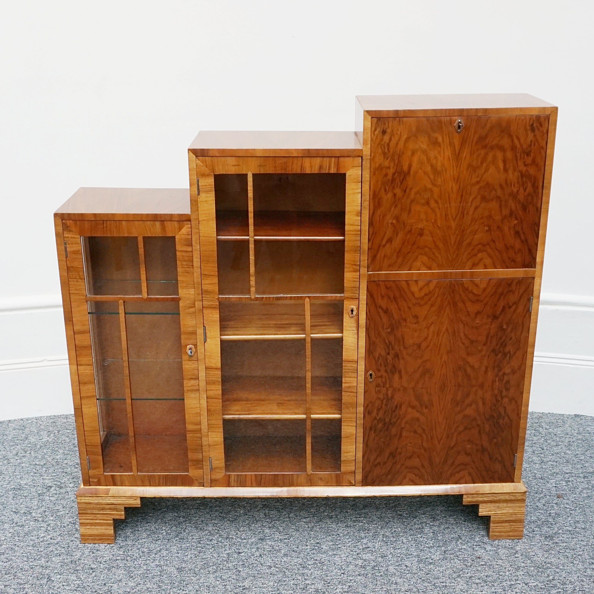 Vintage Art Deco Skyscraper Bookcase - Jeroen Markies Art Deco