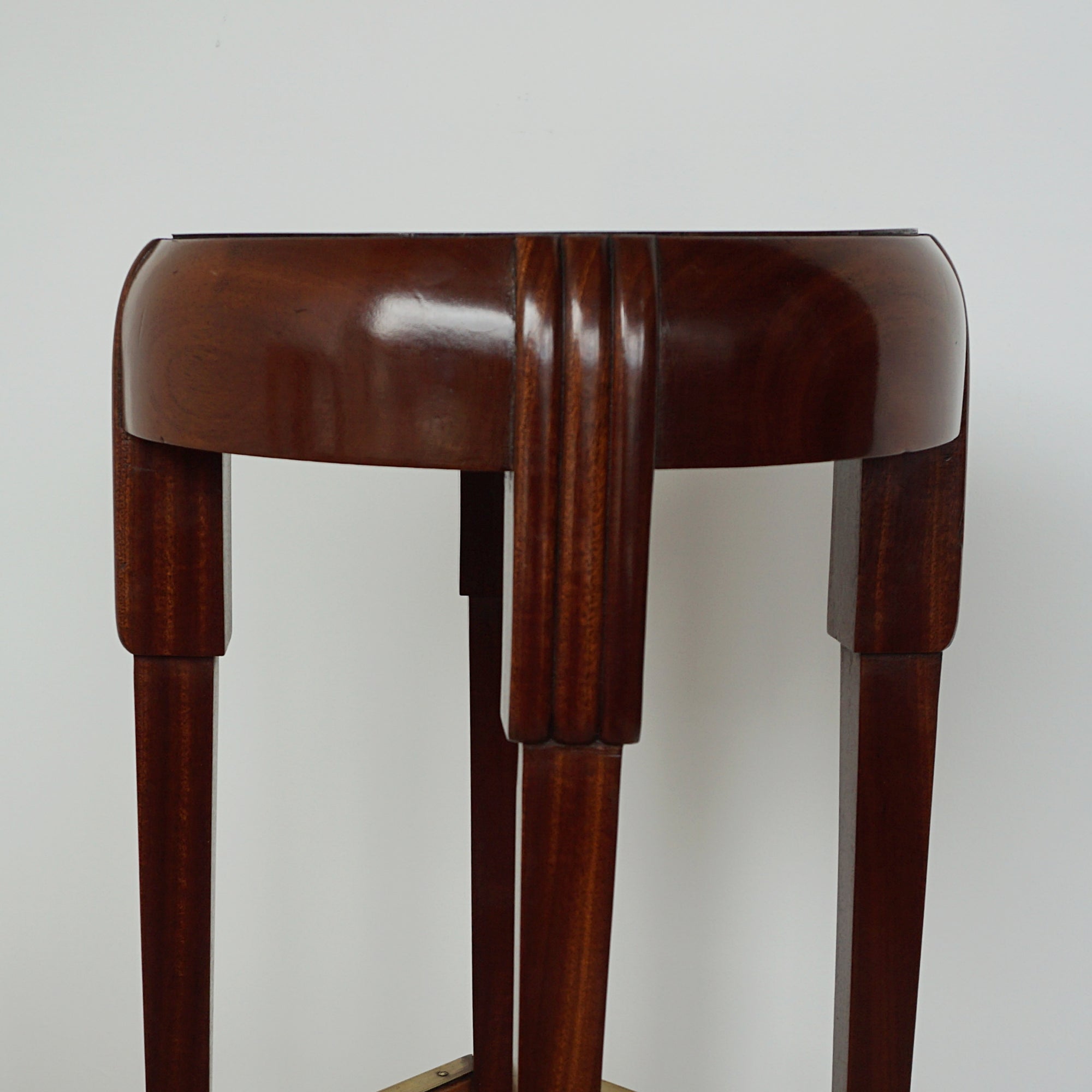 Art Deco Bar Seating, 1930s bar stalls. Solid walnut - Jeroen Markies Art Deco