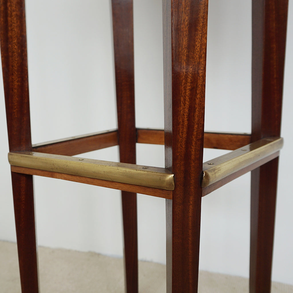 Art Deco Bar Seating, 1930s bar stalls. Solid walnut - Jeroen Markies Art Deco