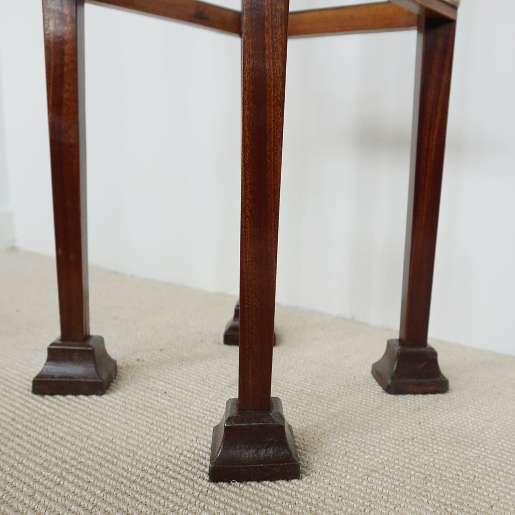 Art Deco Bar Seating, 1930s bar stalls. Solid walnut - Jeroen Markies Art Deco