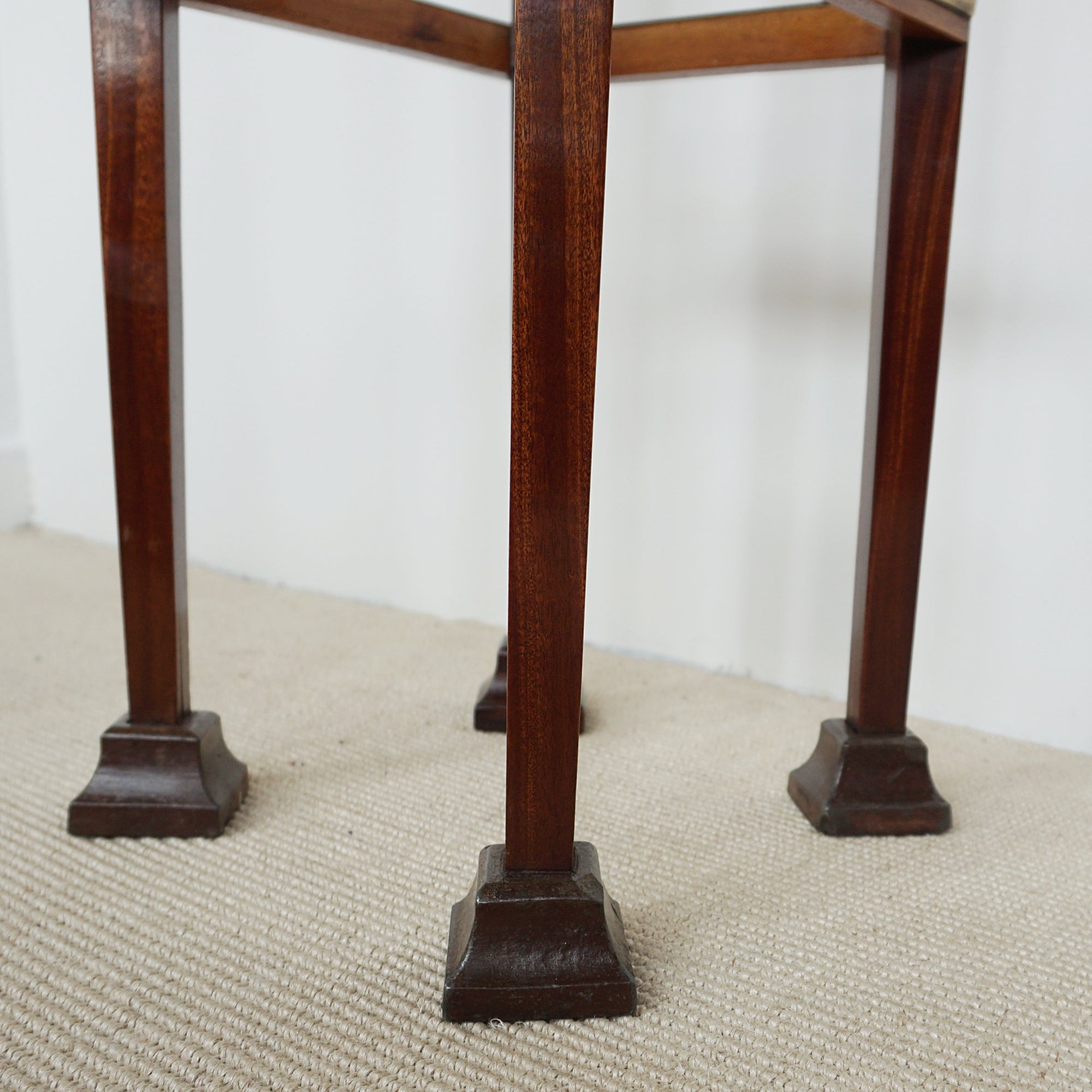 Art Deco Bar Seating, 1930s bar stalls. Solid walnut - Jeroen Markies Art Deco