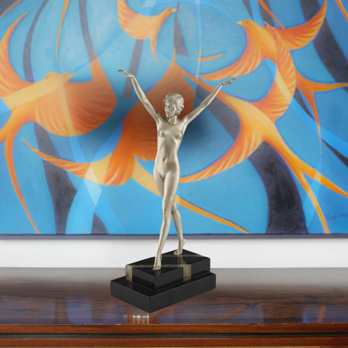Striding Lady