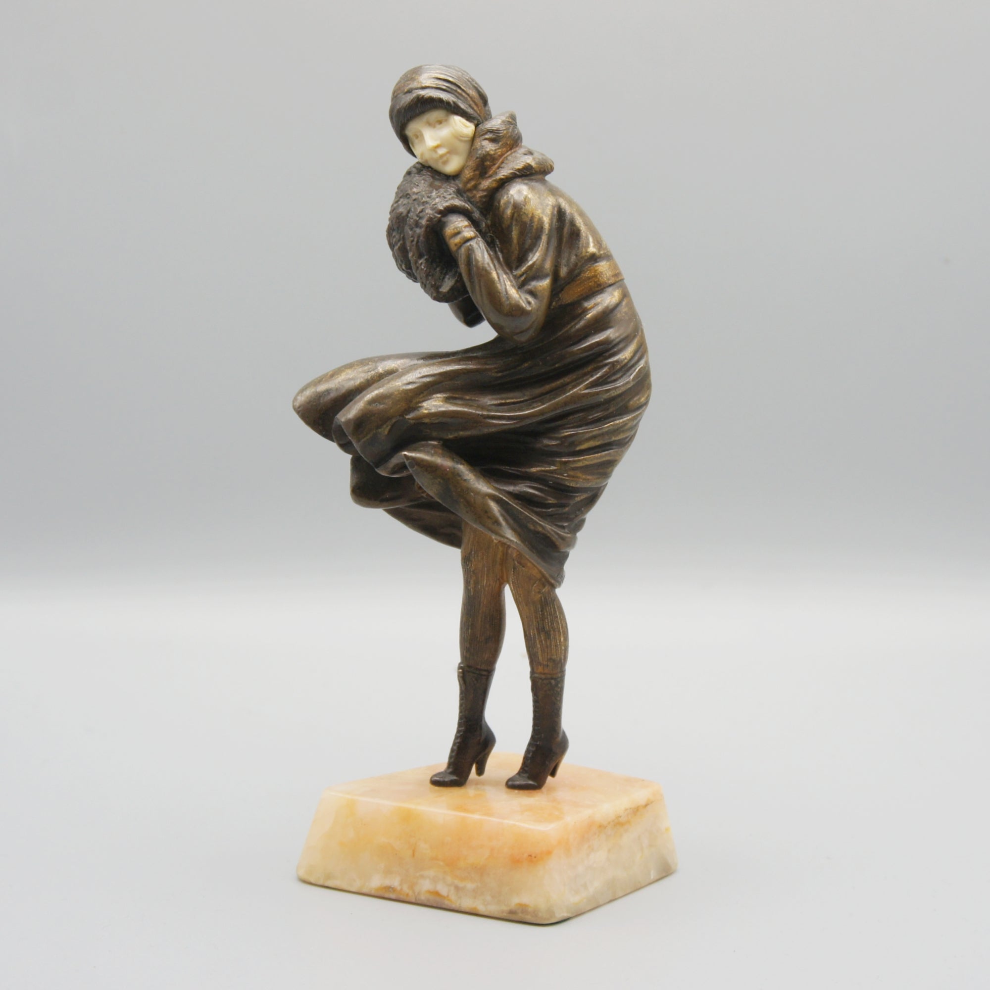 'The Squall' Demétre Chiparus (1886-1947)