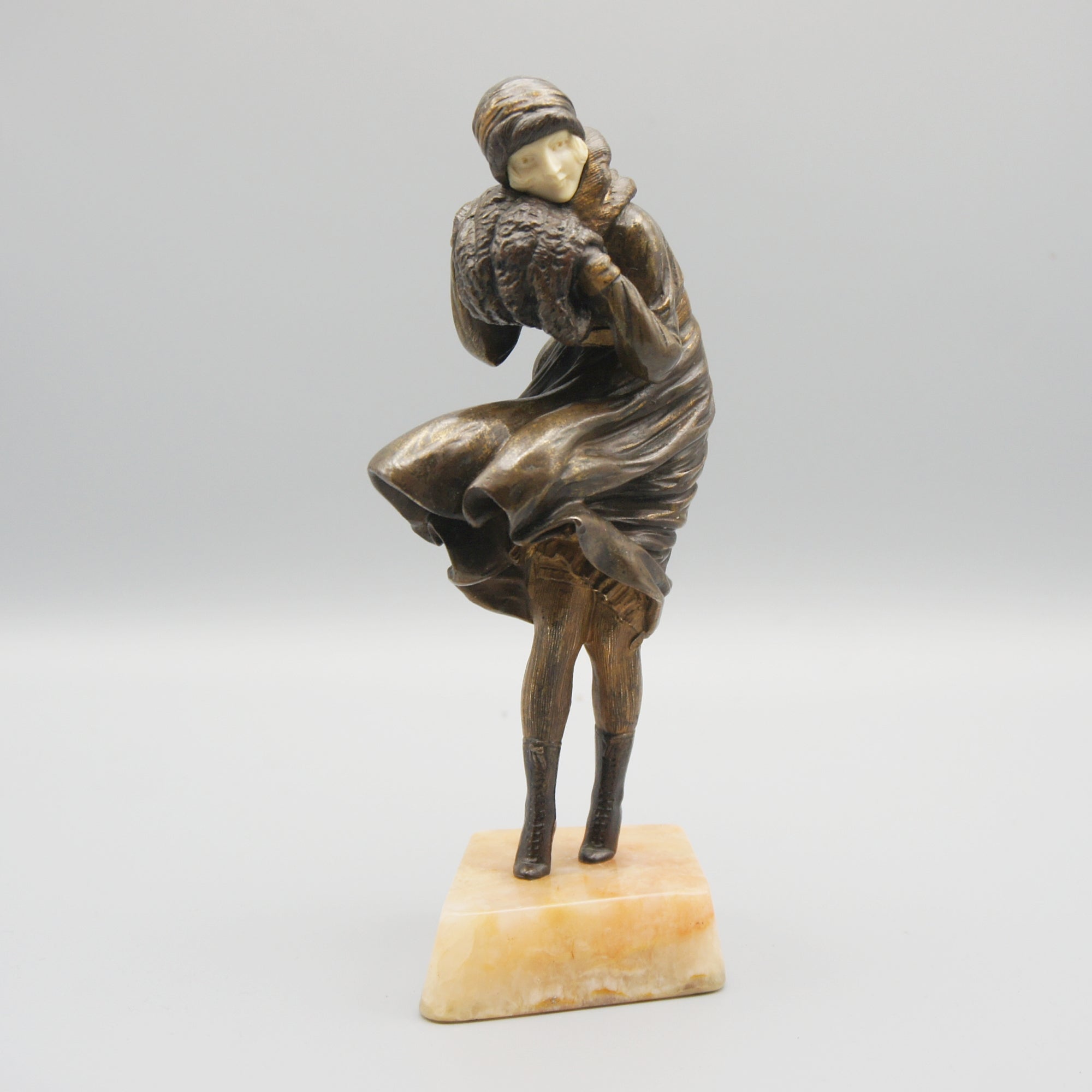 'The Squall' Demétre Chiparus (1886-1947)