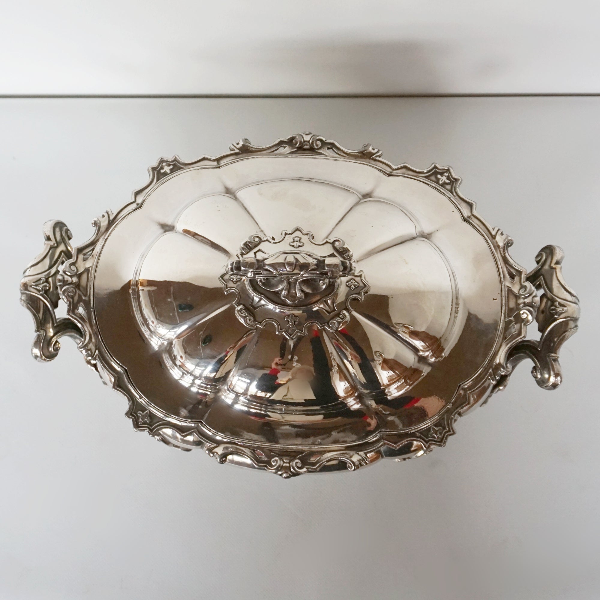 Soup Tureen Victorian Silver Plate - Jeroen Markies Art Deco