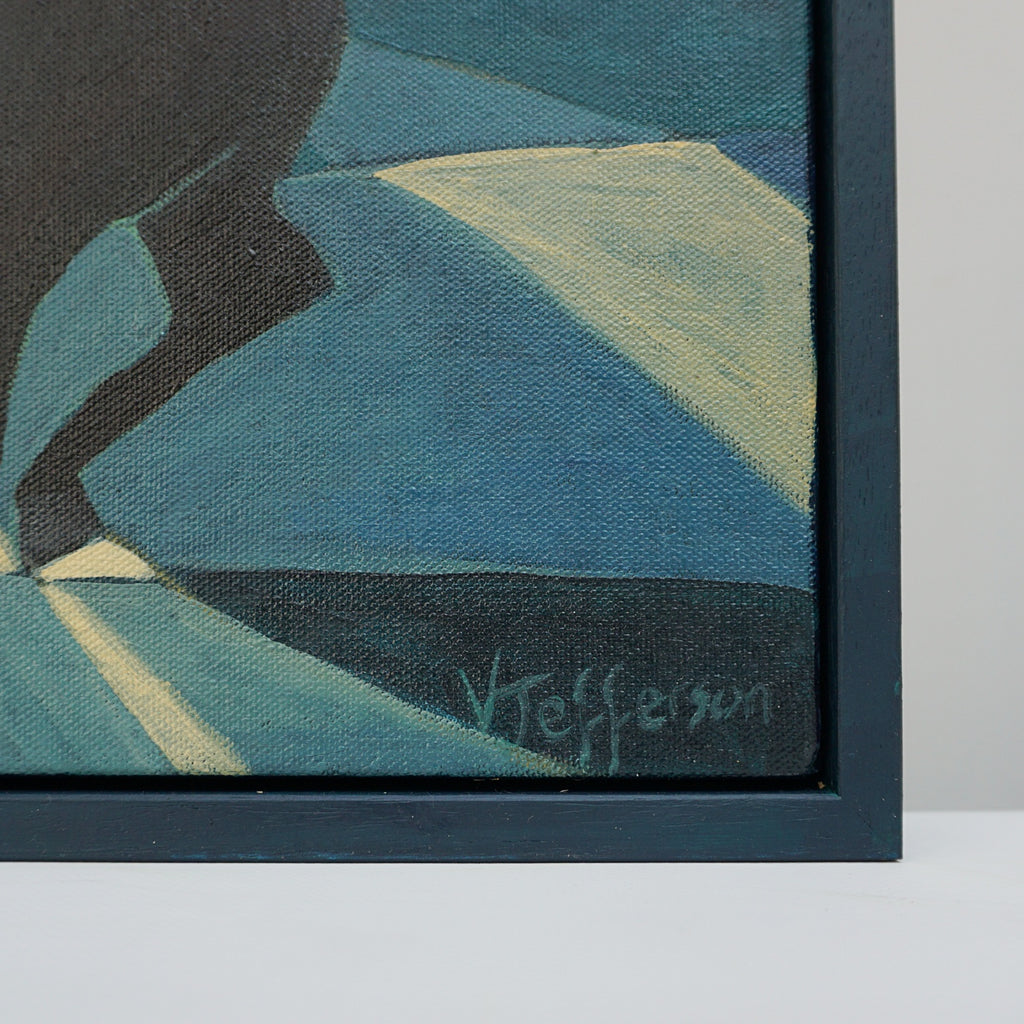 'Wild Horses' by Vera Jefferson Contemporary oil on canvas