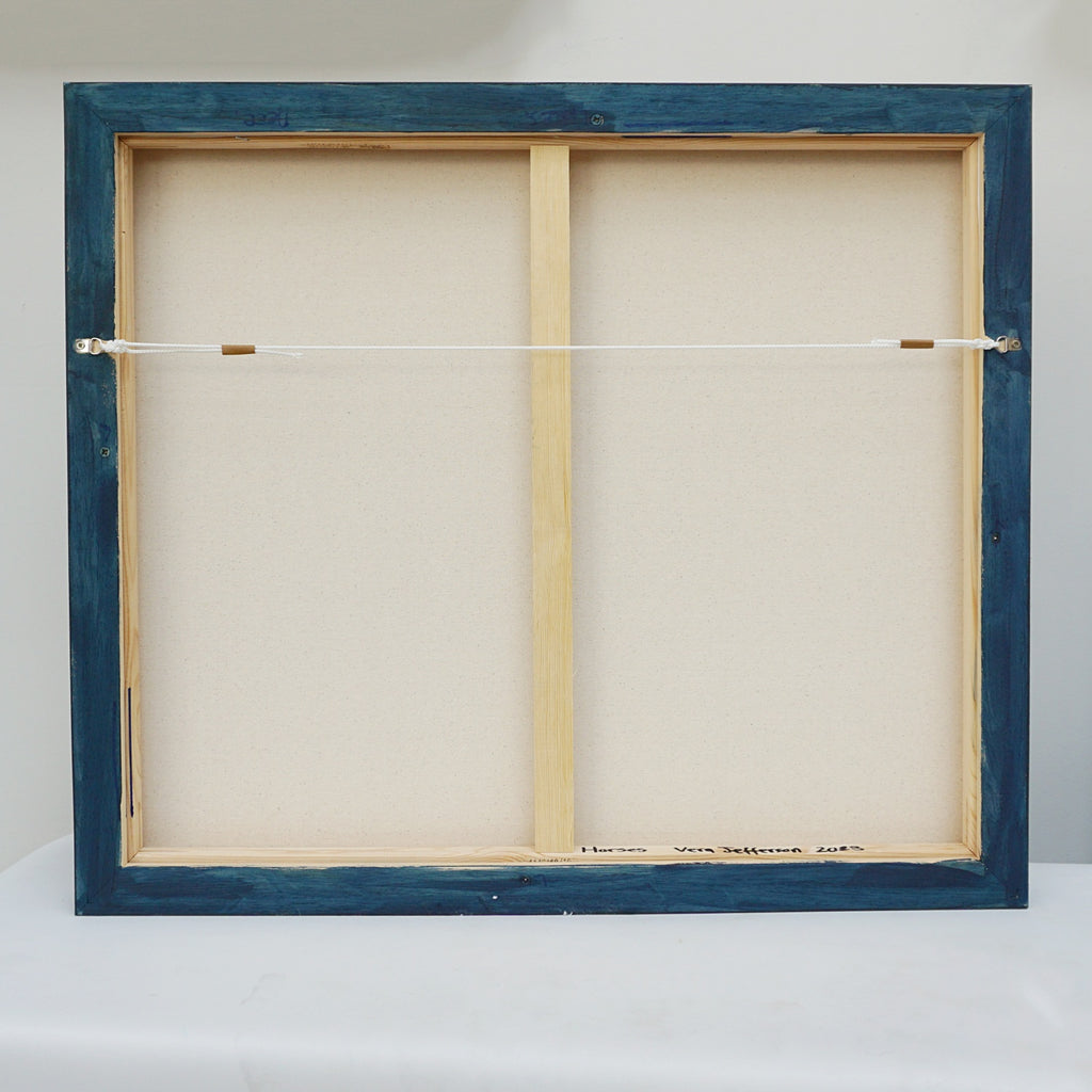 'Wild Horses' by Vera Jefferson Contemporary oil on canvas