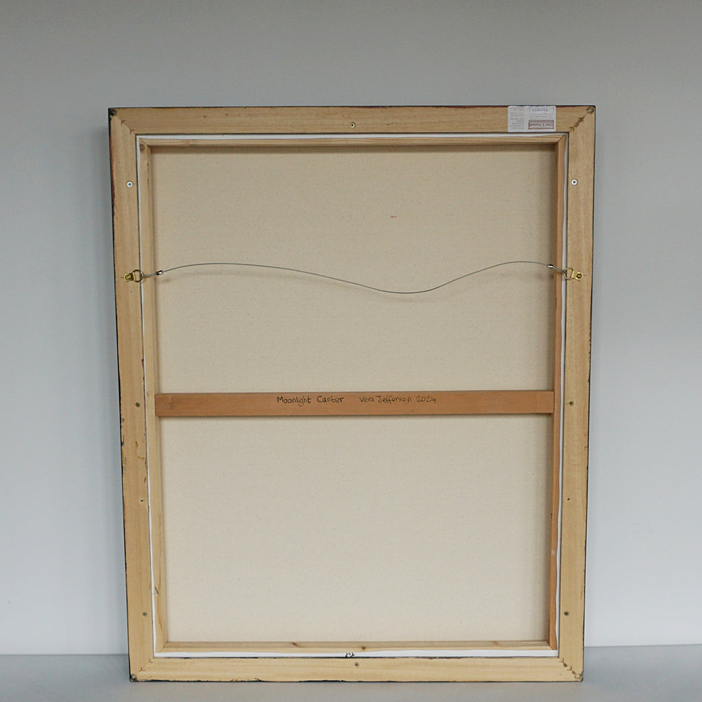 Contemporary Oil on Canvas by Vera Jefferson, Contemporary Sussex based artist. Art Deco Style - Jeroen Markies Art Deco