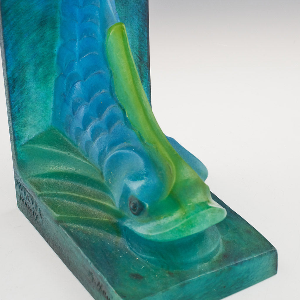 Pâte de Verre Bookends - Jeroen Markies Art Deco